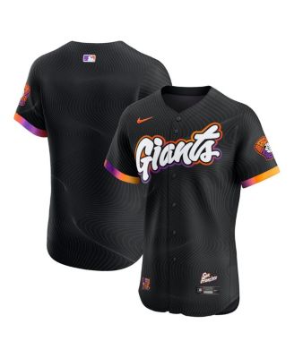 Nike - Men's Anthracite San Francisco Giants 2025 City Connect Elite Jersey