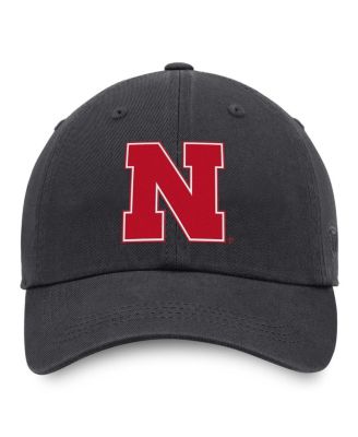 Мужская шапка с регулируемой посадкой Top of the World от Heather Charcoal Nebraska Huskers Champ