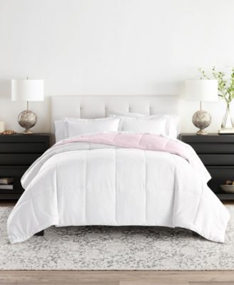 All Season Lightweight Down Alternative Reversible 3-Pc. Comforter Set, Queen/Full
