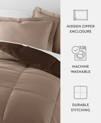 All Season Lightweight Down Alternative Reversible 2-Pc. Comforter Set, Twin/Twin XL