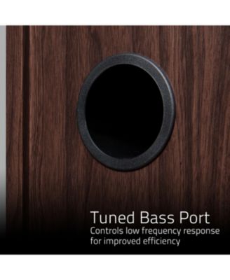 Elite High Definition 2-Way Bookshelf Surround Sound Speakers for 2-Channel Stereo or Home Theater System (SX6)