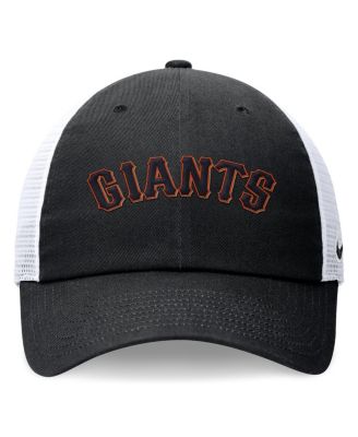 Мужская черная кепка дальнобойщика Nike с надписью San Francisco Giants, регулируемая по размеру