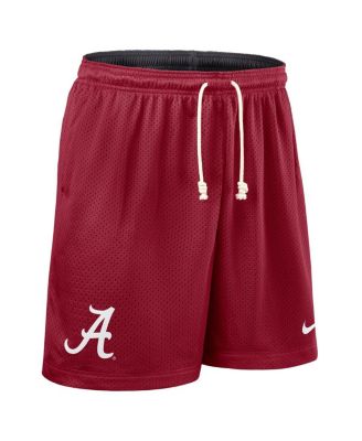 Мужские шорты Nike Crimson/Charcoal Alabama Crimson Tide 2025 с реверсивным рисунком на боковой стороне.