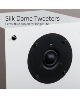 Elite High Definition 2-Way Bookshelf Surround Sound Speakers for 2-Channel Stereo or Home Theater System (SX6)