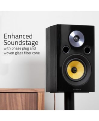 Signature HiFi 2-Way Bookshelf Surround Sound Speakers for a 2-Channel Stereo or Home Theater System
