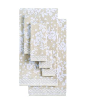 Folk Floral Cotton 6-Pc. Bath Towel Set