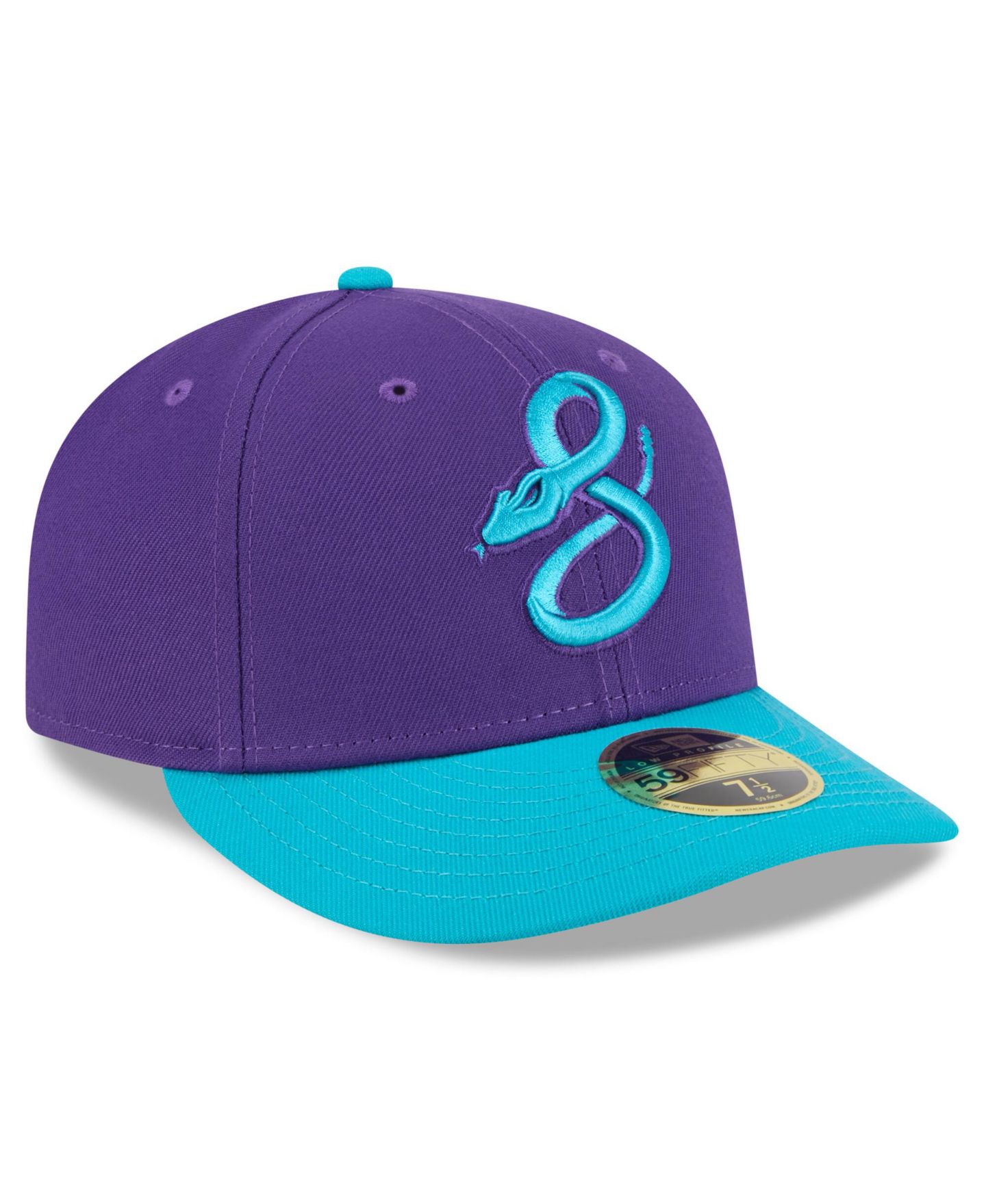 Мужская кепка New Era Blue Arizona Diamondbacks 2025 City Connect Low Profile 59FIFTY Fitted Hat — фото 3