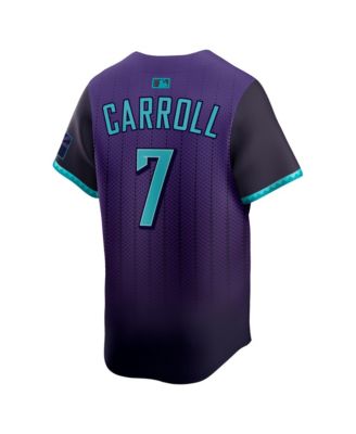 Men's Corbin Carroll Purple Arizona Diamondbacks 2025 City Connect Limited Player Jersey