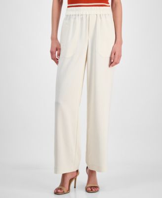 Women's Pull-On High-Rise Wide-Leg Pants
