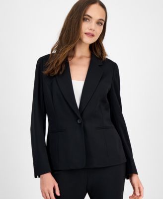 Kasper - Women's Notch-Collar One-Button Blazer