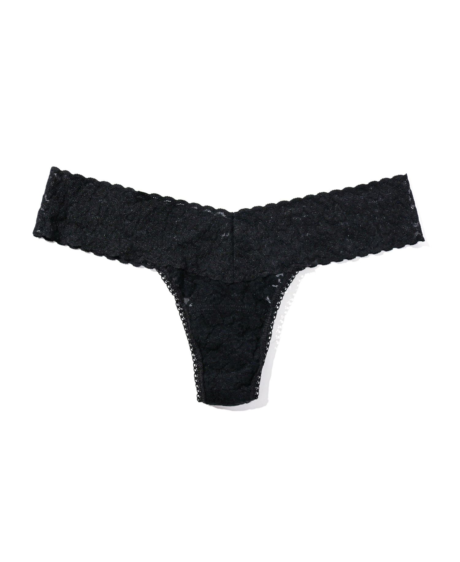 Women's Leopard Lace Low Rise Thong Underwear 7I1051
