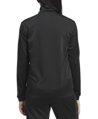 Women's Animal-Print Stripe Tricot Track Jacket