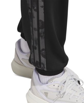 Women's Animal-Print 3-Stripes Tricot Pants