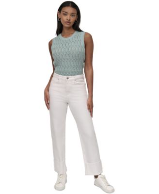 DKNY Jeans - Women's High-Rise Classic Straight-Leg Jeans