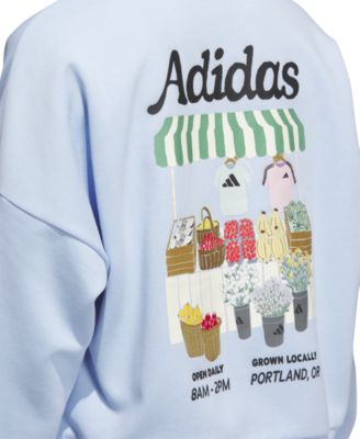 Women's Farmers Market Graphic Relaxed Sweatshirt