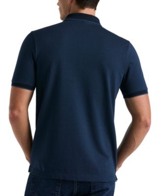 Мужская рубашка поло Perry Ellis из чистого хлопка