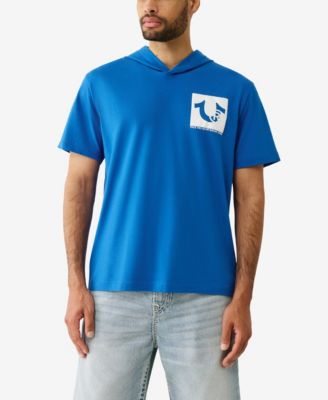 Men's Short Sleeve Hooded T-Shirt