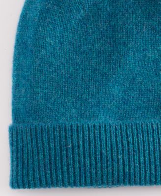 100% Cashmere Cuffed Beanie, Created for Macys