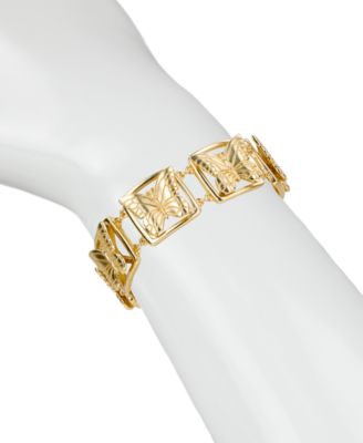 Золотистый браслет-бабочка Патриции Нэш