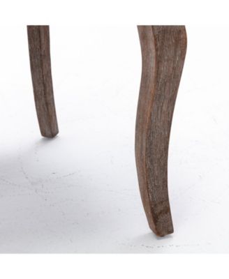 Ultra Side Chair Neutral Fabric, Solid Wood