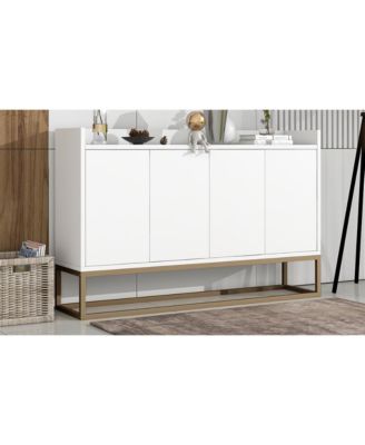 Modern Sideboard Elegant Buffet Cabinet With Large Storage Space For Dining Room, Entryway
