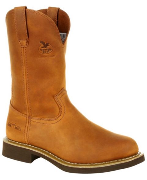 Мужские ботинки GEORGIA BOOT Carbo-Tec Wellington, цвет: Каштановый