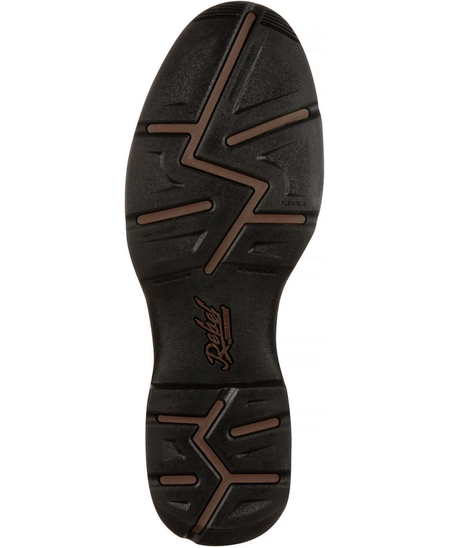 Men's Rebel by Chocolate Pull-On Western Boot