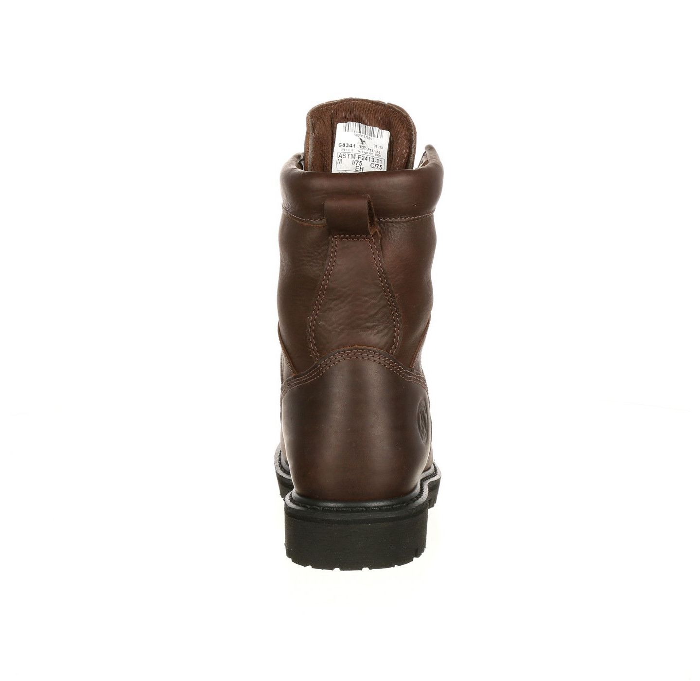 Мужские ботинки GEORGIA BOOT Lace-to-Toe Steel Toe Waterproof Work Boot, цвет: Шоколадный — фото 6