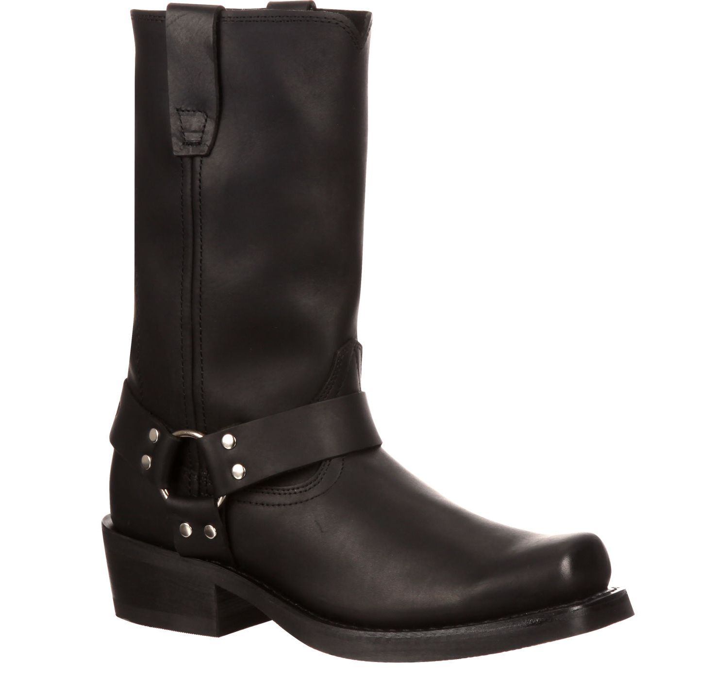 Men's Black Harness Boot