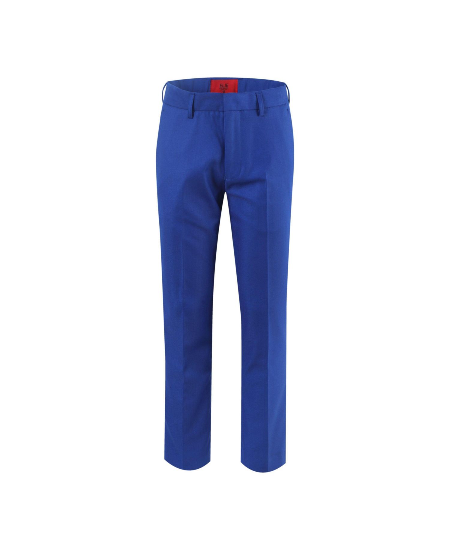 Big Boys Brown Slim Fit Dress Pants