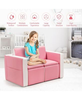 Multi-functional Kids Sofa Table Chair Set