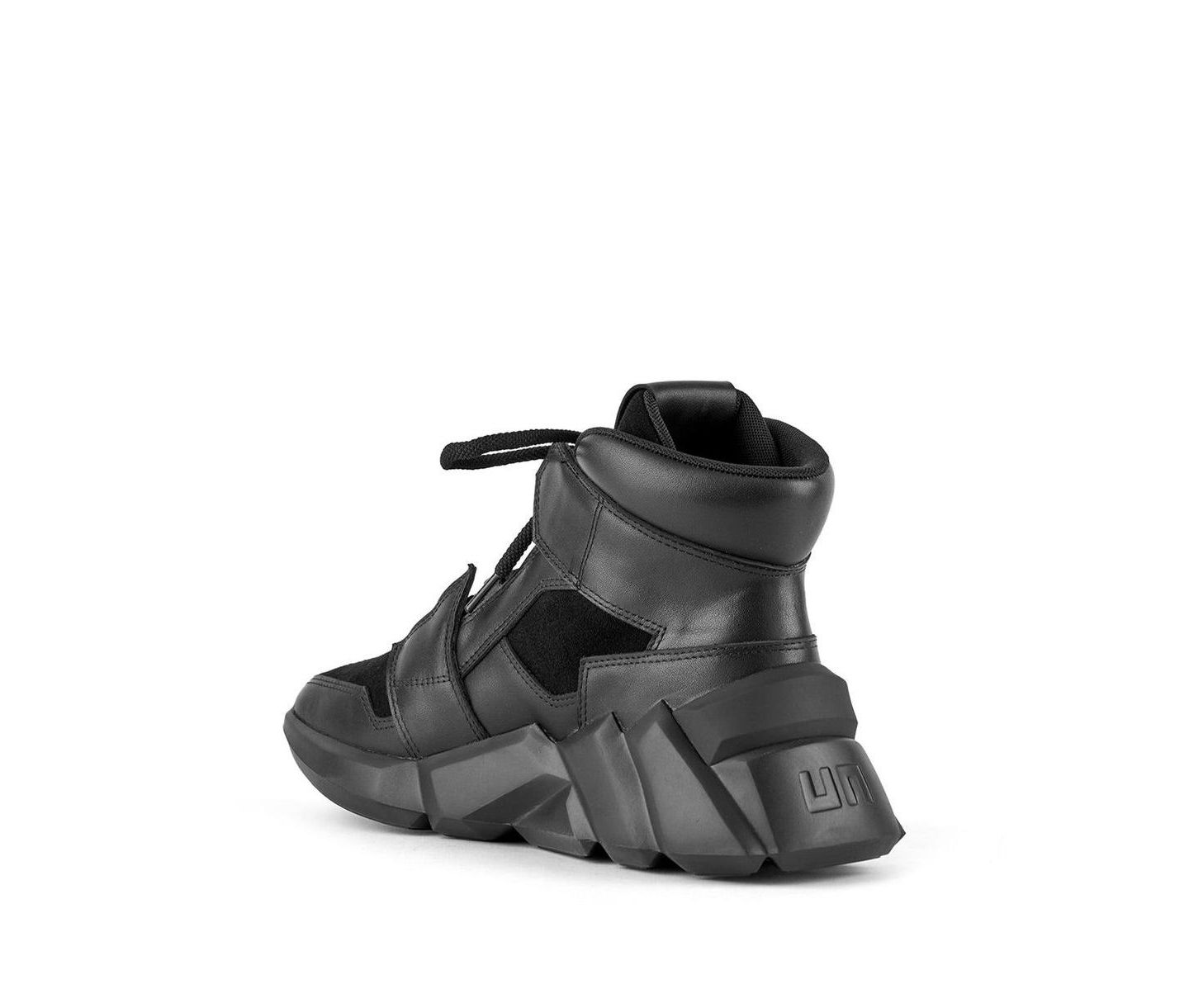 Мужские кроссовки United Nude Space Kick Jet Hi, цвет: Чёрный — фото 4