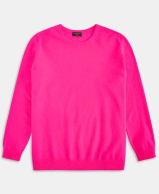 Plus Size 100% Cashmere Crewneck Sweater, Macy's Exclusive