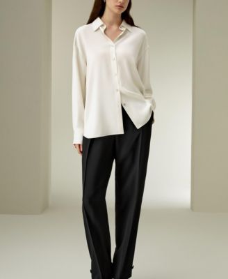 Women's The One Relaxed Fit Silk Shirt