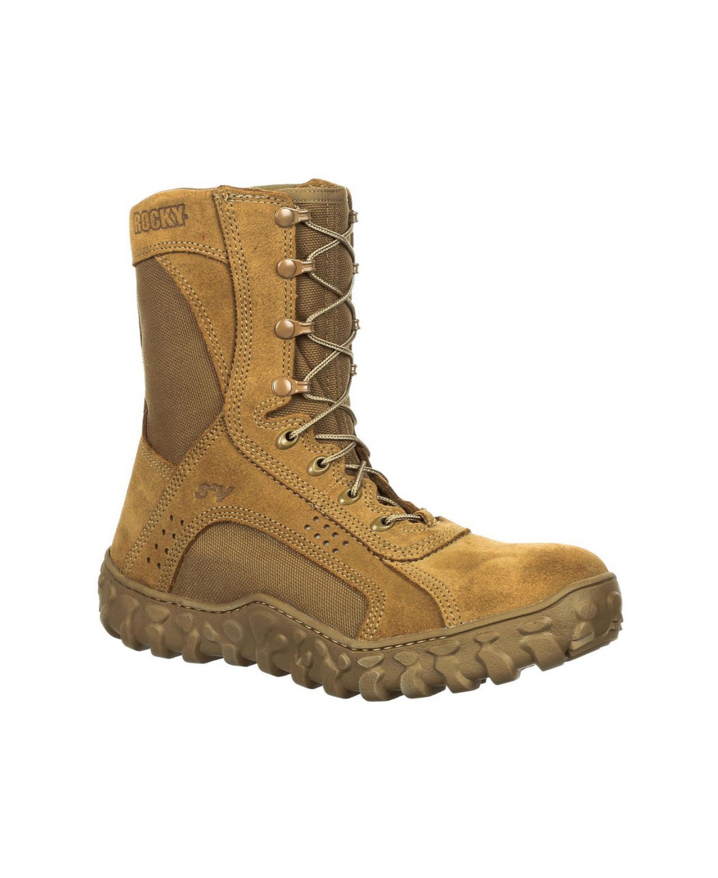 Мужские ботинки ROCKY S2V Composite Toe Tactical Military Boot, цвет: Коричневый — фото 1