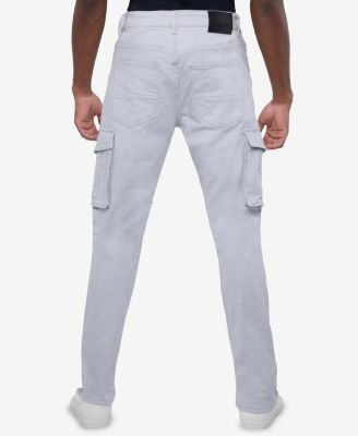 Мужские джинсы-карго RAW X с рваными и отремонтированными карманами