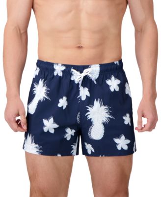 Мужские тканые плавки с тропическим рисунком 