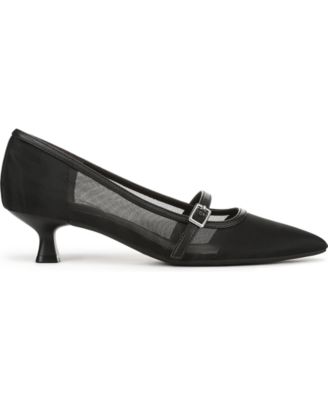 Women's Madelyn Mary Jane Pointed Toe Kitten Heel Pumps