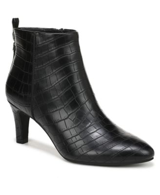 Women's Glow Zip Dress Short Boots