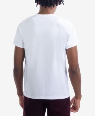 Men's Pixel Skull Rhinestone Crew T-Shirt