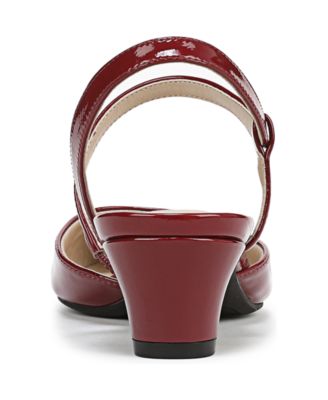 Women's Minimalist Slingback Kitten Heel Pumps