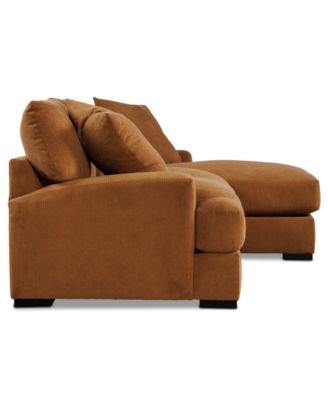 Rhyder 3-Pc. Fabric Chaise Sectional, Exclusively at Macy's