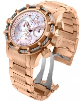 Женские часы Invicta 90010 Bolt с кварцевым хронографом и белым циферблатом