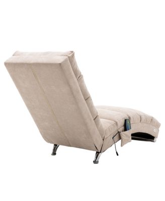 Modern Linen Indoor Chaise Lounge