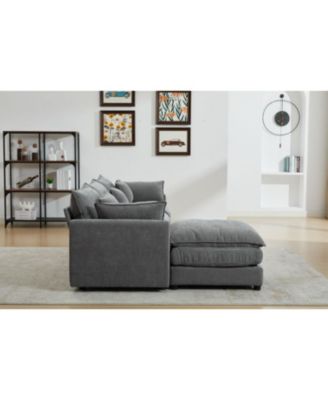 Streamdale Modular 3-Seater Sofa with Ottoman