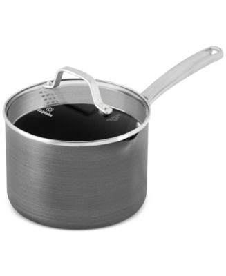 Calphalon Contemporary Stainless Steel 3.5 Qt. Covered Saucepan - Macy's