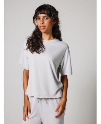 Women's Soft Touch Wide Leg Lounge Set