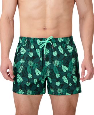 Мужские плетеные плавки с рисунком из листьев заката и виноградных лоз