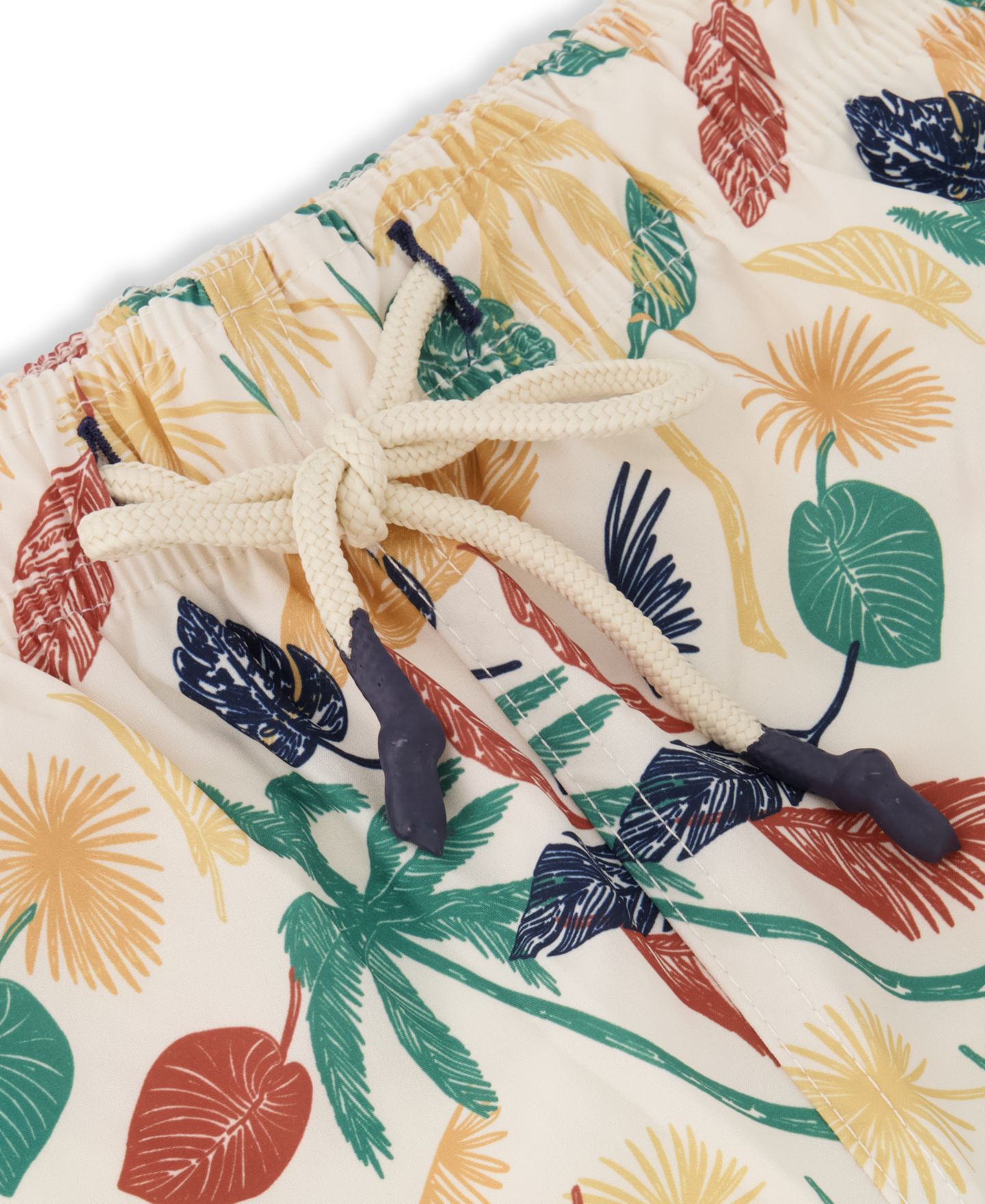 Плавки Sunset Leaf-Pattern для мужчин, тканый — Sunset x Vine, цвет: Льняной — фото 4