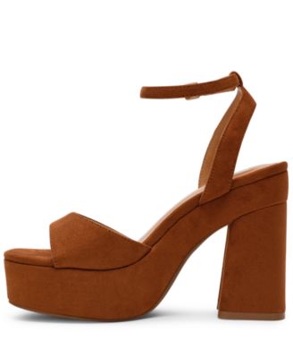Women's Wizzard Two-Piece Platform Block Heel Dress Sandals